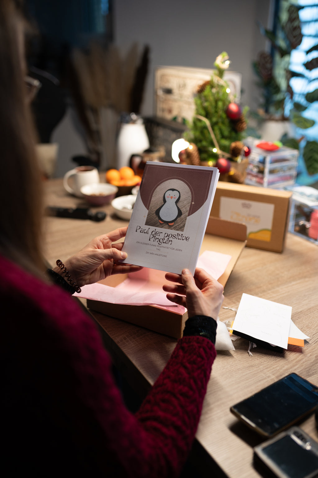 Paul der positive Pinguin